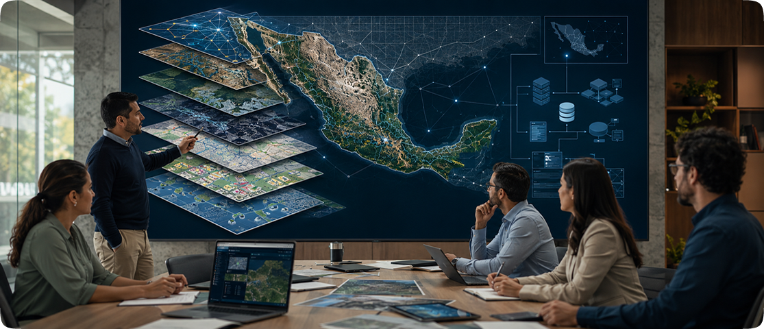Mapa Maestro México - arquitectura e interoperabilidad geográfica